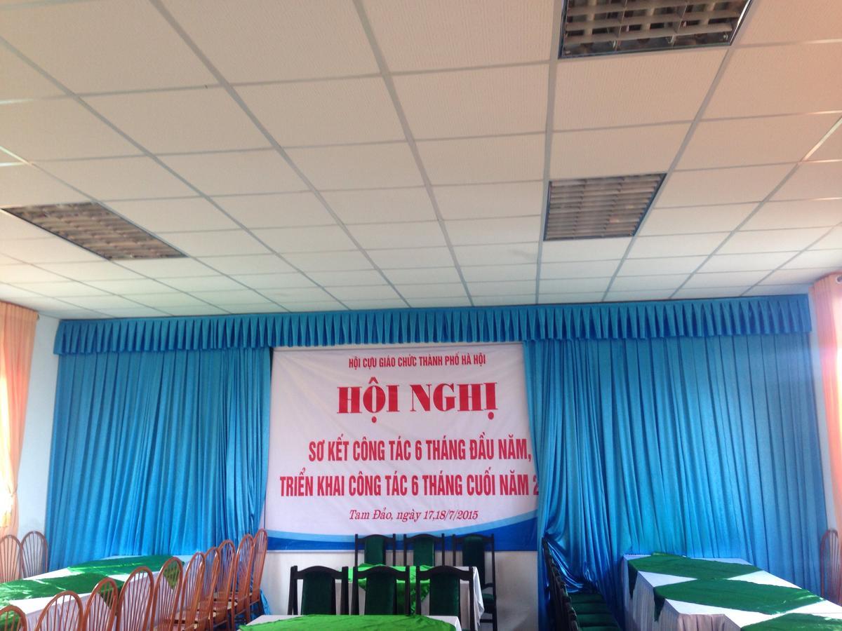 Khach San Cay Thong Otel Tam Ðảo Dış mekan fotoğraf